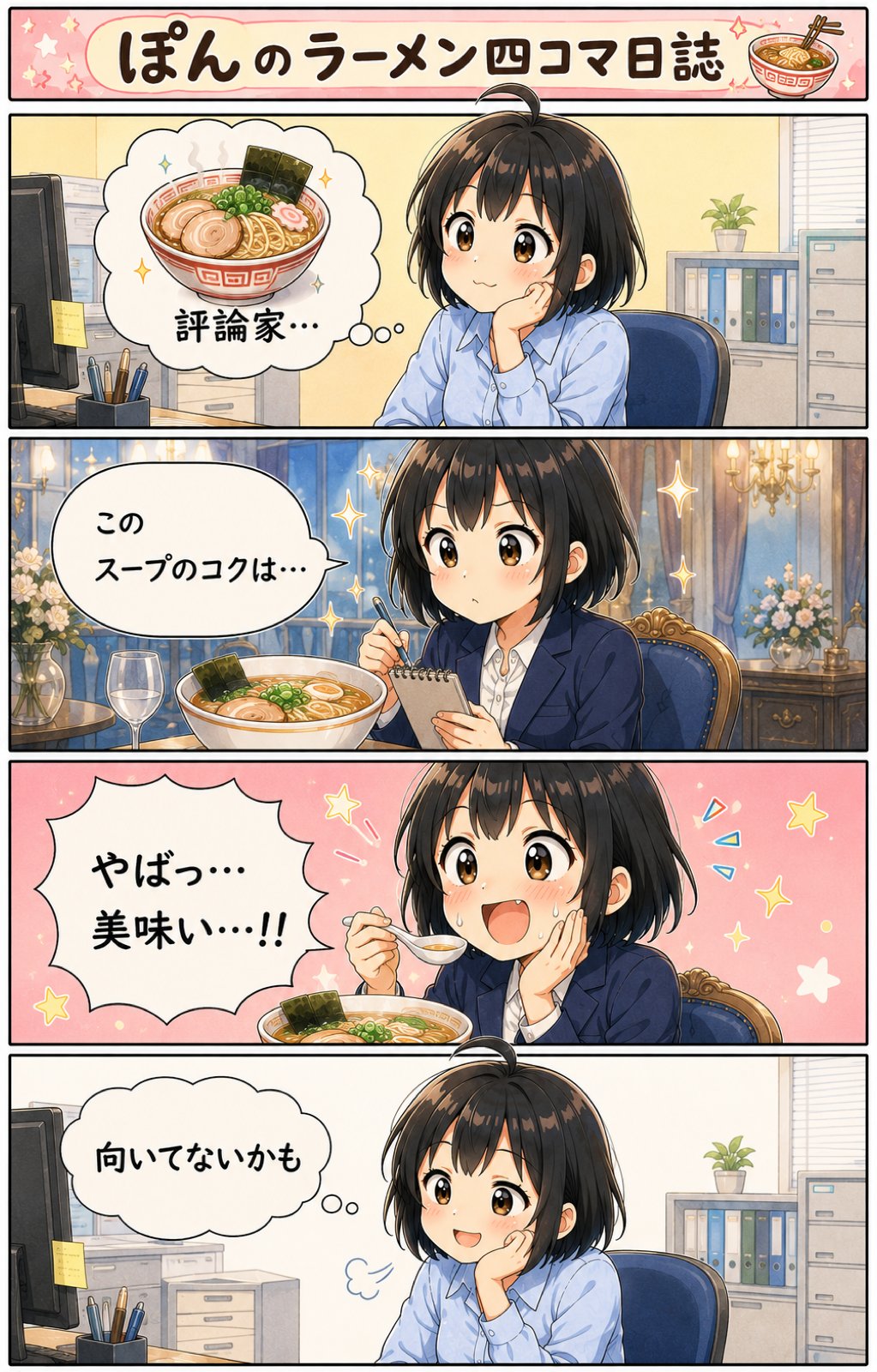 【四コマ】評論家になったら