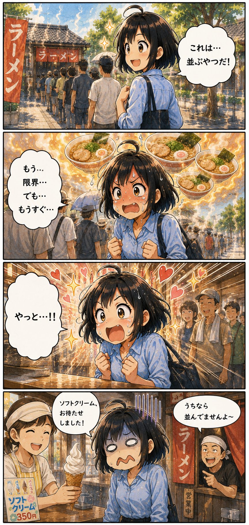 【四コマ】行列の正体