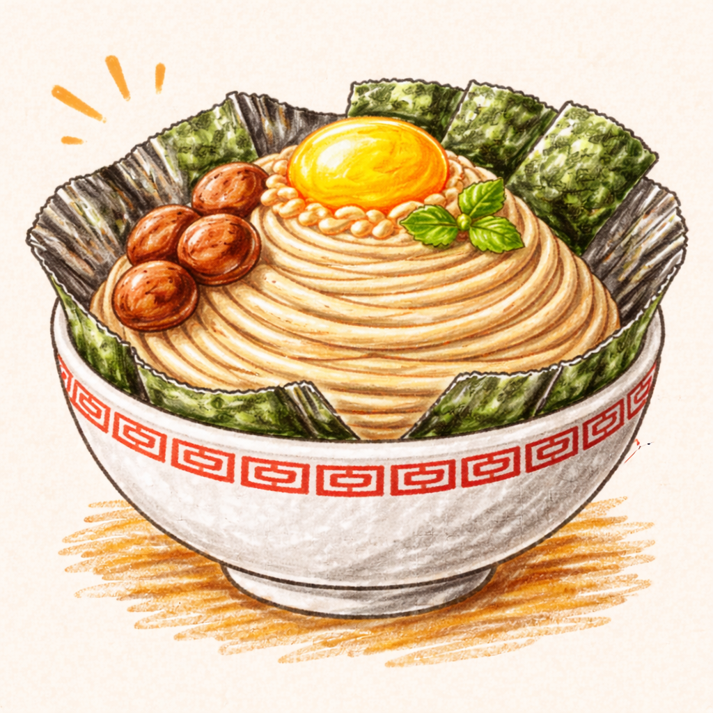 ラーメンのイラスト