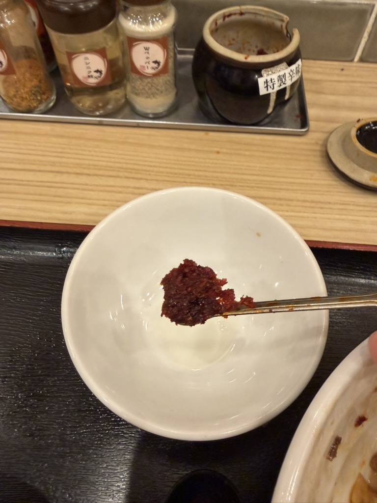 卓上の赤味噌
